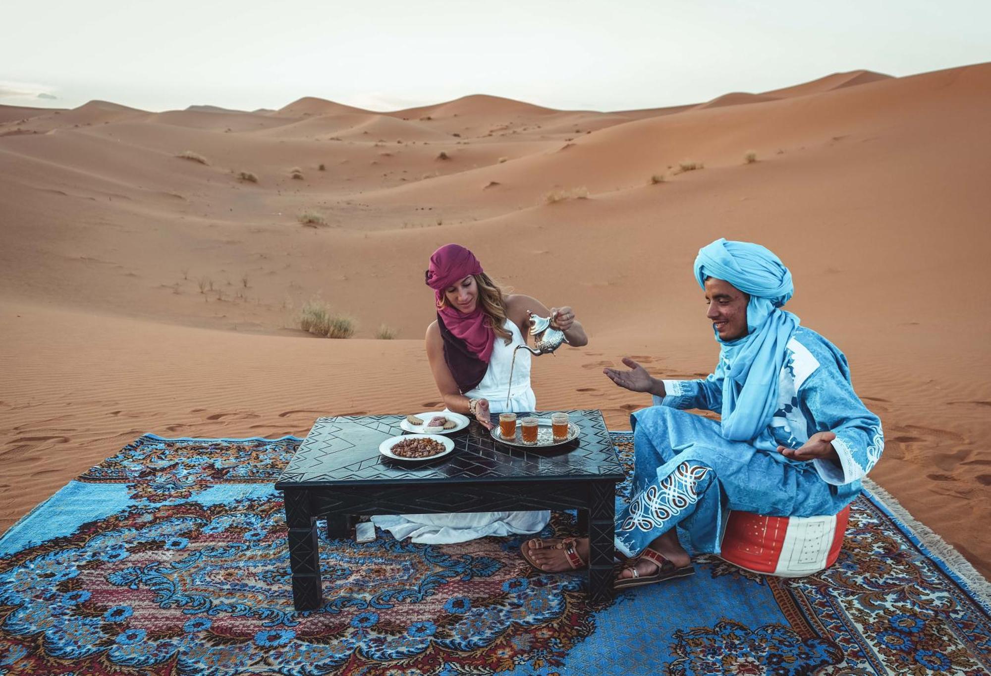 לינה וארוחת בוקר מרזאוגה Camel Luxury Camp מראה חיצוני תמונה