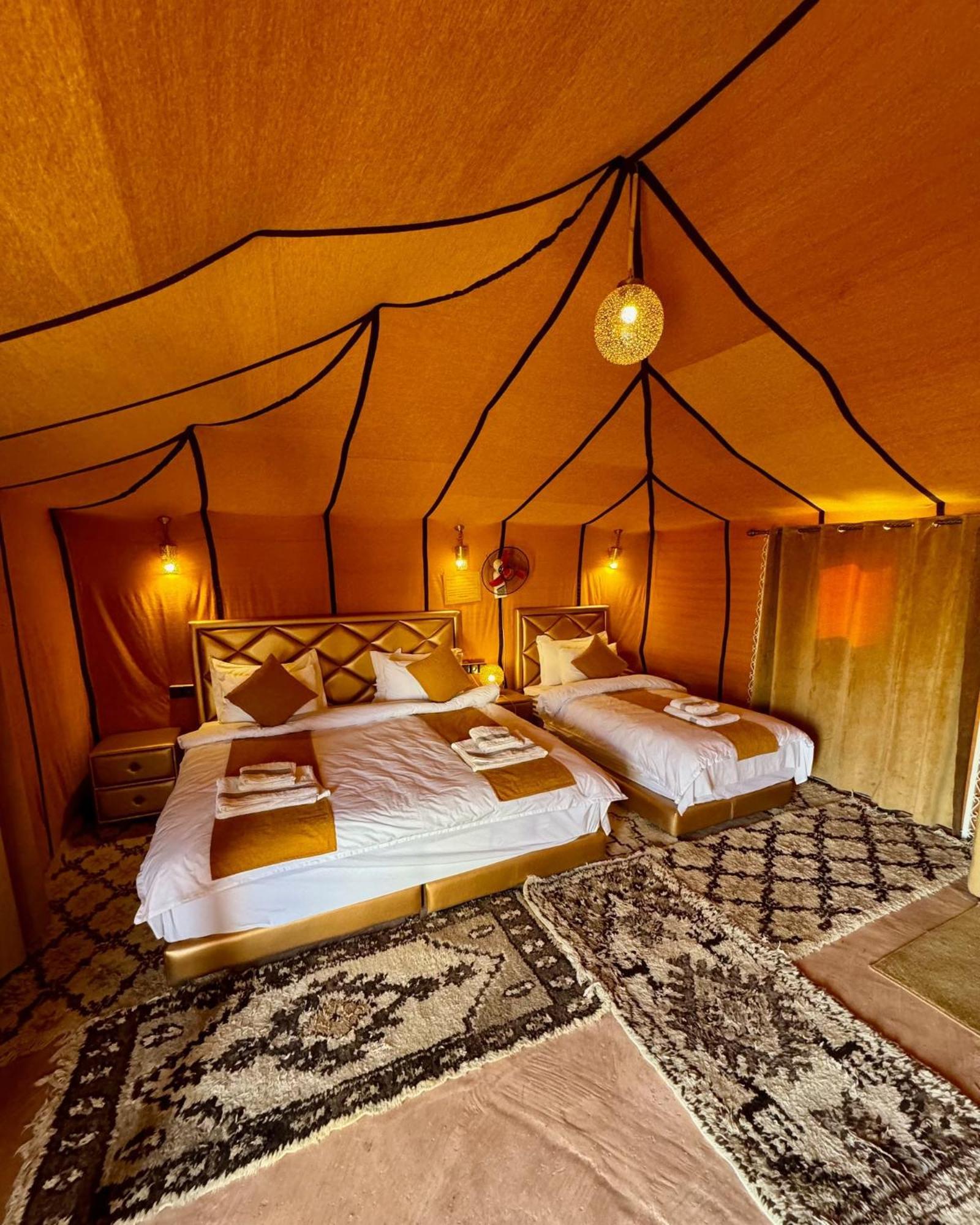 לינה וארוחת בוקר מרזאוגה Camel Luxury Camp מראה חיצוני תמונה